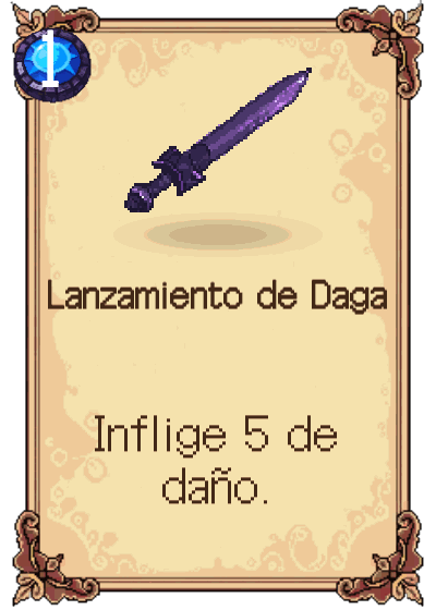 Lanzamiento de Daga
