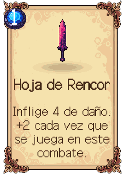 Hoja de Rencor