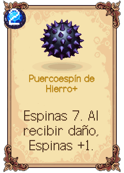 Puercoespín de Hierro+