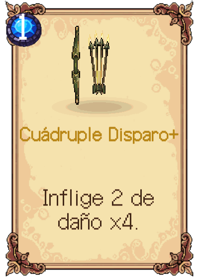 Cuádruple Disparo+