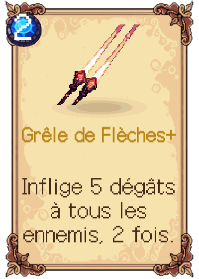 Grêle de Flèches+