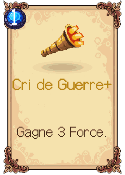 Cri de Guerre+