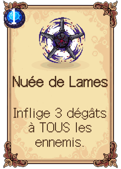 Nuée de Lames
