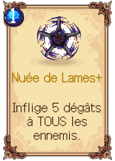 Nuée de Lames+
