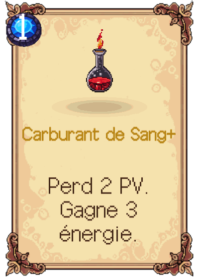 Carburant de Sang+