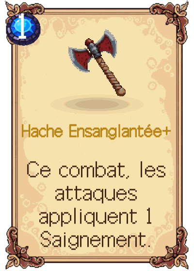 Hache Ensanglantée+