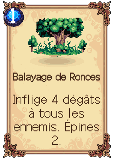 Balayage de Ronces