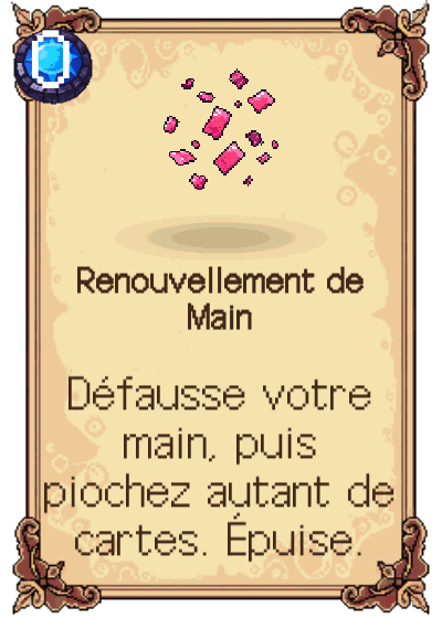 Renouvellement de Main