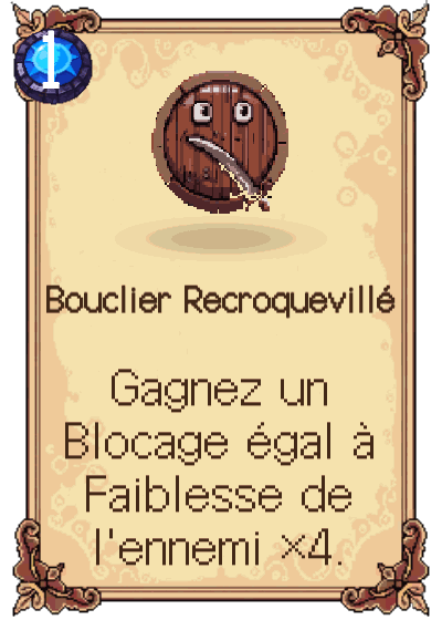 Bouclier Recroquevillé