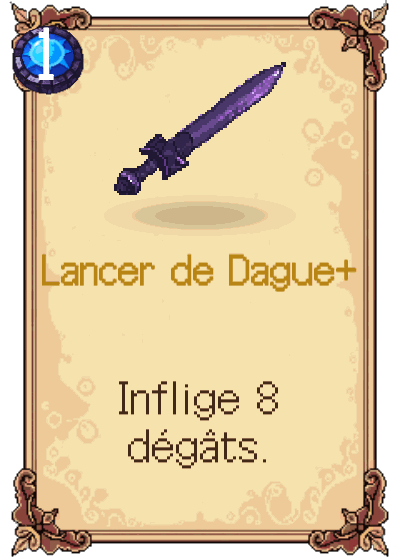 Lancer de Dague+