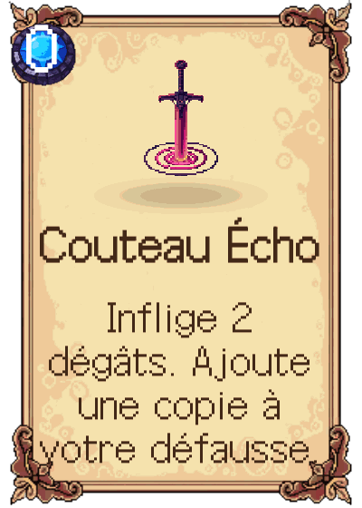 Couteau Écho