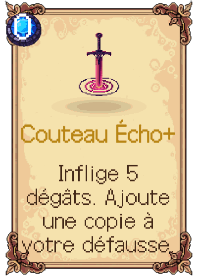 Couteau Écho+