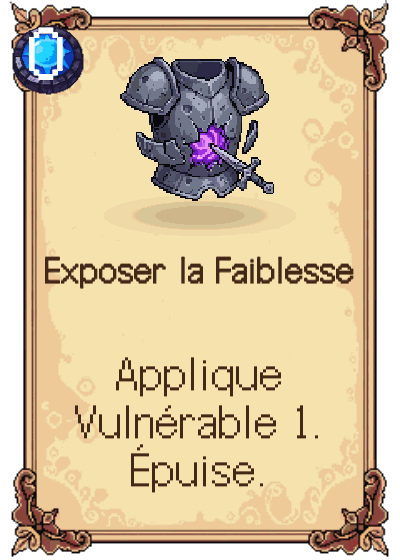 Exposer la Faiblesse