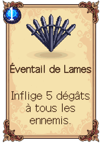 Éventail de Lames