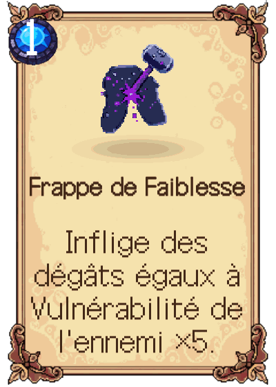 Frappe de Faiblesse