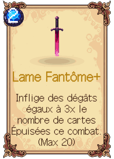 Lame Fantôme+