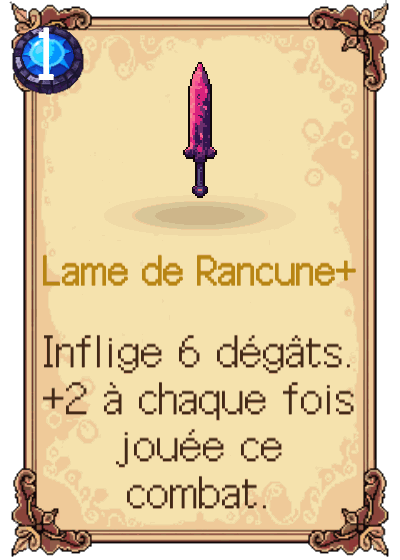 Lame de Rancune+