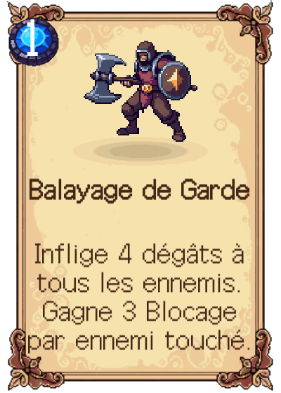 Balayage de Garde