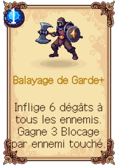 Balayage de Garde+