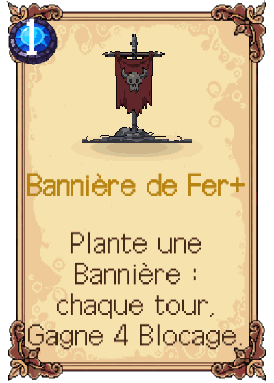 Bannière de Fer+