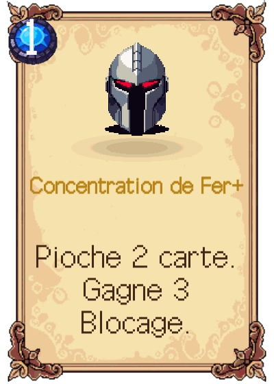 Concentration de Fer+