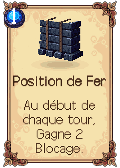 Position de Fer