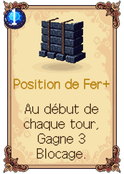 Position de Fer+