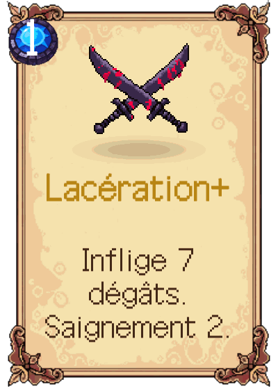 Lacération+