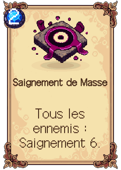 Saignement de Masse