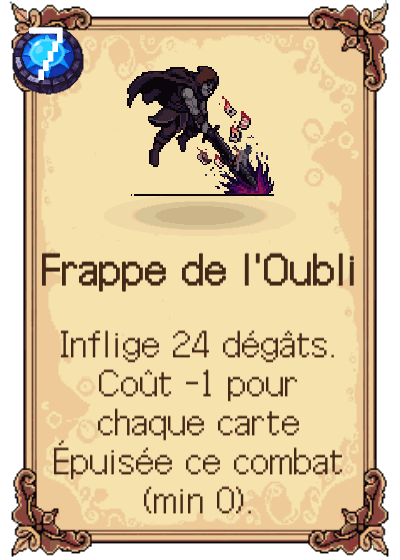 Frappe de l'Oubli