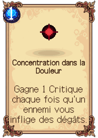 Concentration dans la Douleur