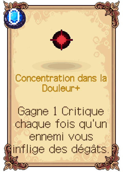Concentration dans la Douleur+