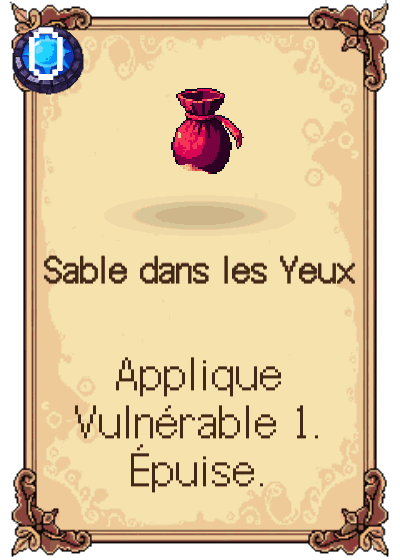 Sable dans les Yeux