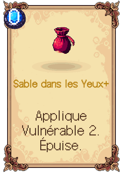 Sable dans les Yeux+
