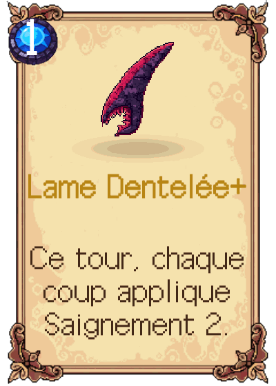 Lame Dentelée+