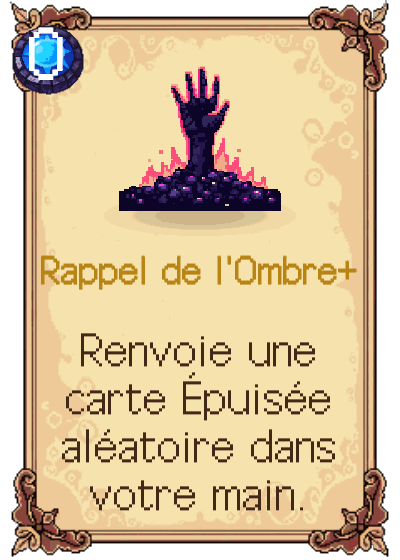 Rappel de l'Ombre+