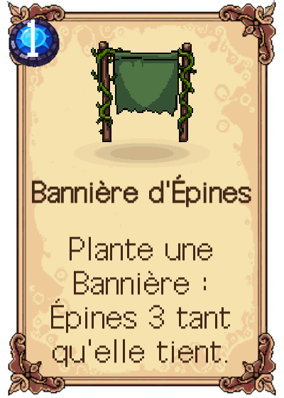 Bannière d'Épines