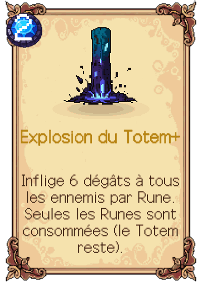 Explosion du Totem+