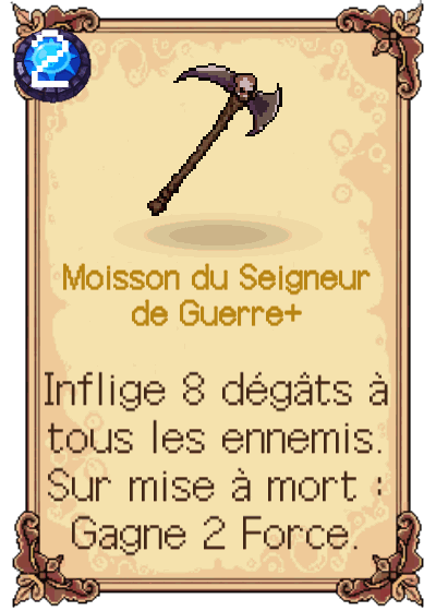 Moisson du Seigneur de Guerre+
