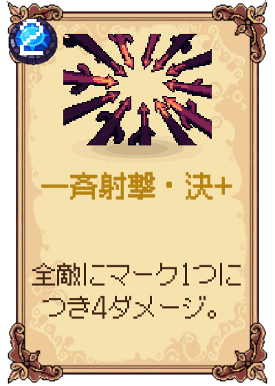 一斉射撃・決+