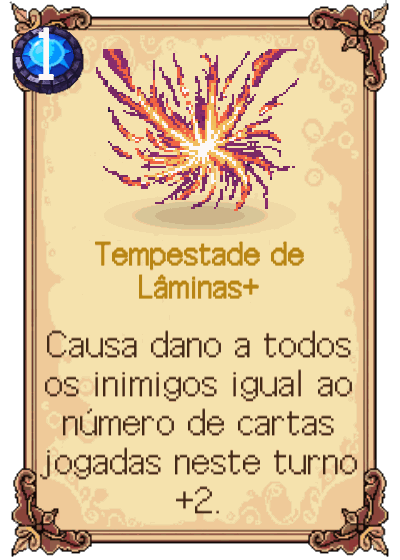Tempestade de Lâminas+