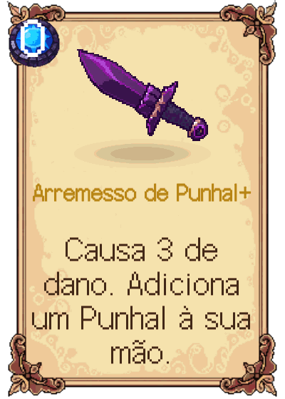 Arremesso de Punhal+