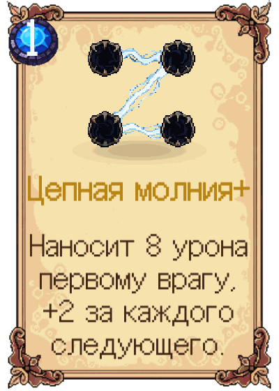 Цепная молния+
