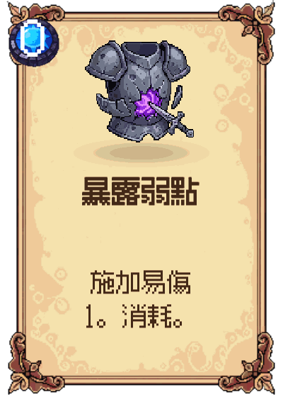 暴露弱點
