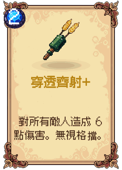 穿透齊射+